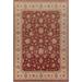All-Over Floral Peshawar Oriental Large Area Rug Handmade Wool Carpet - 11'8" X 15'0"