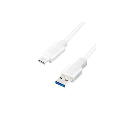 LogiLink USB 3.2 Gen1x1 Kabel, USB-A Stecker auf USB-C Stecker, 0,5m weiß 1 Stück