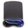 Kensington Duo Gel Mouse Pad Wrist Rest - Blue - Vinyl (kmw-62401)