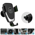 Wireless Car Charger TTECH 15W/10W/7.5W Qi Car Charger Fast Charging Auto Clamping Car Wireless Charger Air Vent Car Phone Holder Mount Compatible with iPhone 14/13/12/12 Pro Max/12 Mini/11