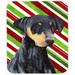 Carolines Treasures Doberman Candy Cane Holiday Christmas Mouse Pad