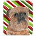 Carolines Treasures Brussels Griffon Candy Cane Christmas Mouse Pad
