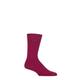 Mens 1 Pair Falke Lhasa Rib Cashmere Blend Casual Socks Red Plum 8.5-11