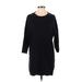 Zara Casual Dress - Shift: Black Solid Dresses - Women's Size Small