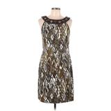 Connected Apparel Casual Dress: Green Dresses - Women's Size 10