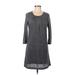 Joie Casual Dress: Gray Dresses - Women's Size Medium