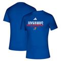 Men's adidas Royal Kansas Jayhawks Sideline Creator T-Shirt