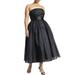 Plus Size Women's Strapless Crinoline Dress by ELOQUII in Black Onyx (Size 28)