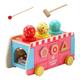 F Fityle Shape Sorting and Matching Games, Color Shape Blocks Sorting Multifunctional Ice Cream Cart Fising Games,