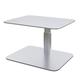 Desire2 Riser, Carbon Steel Monitor Stand for Desks, Ergonomic Desktop Computer Accessory, Elegant Computer Desk Monitor Stand with Adjustable Height, Silver Office Desk Accessory for Desk Decor