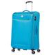 ATX Luggage 29” Suitcase Large Expandable Durable Lightweight Suitcase with 4 Dual Spinner Wheels and Built-in TSA Lock (Blue/Yellow, 110Liters)