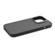 cellularline - Sensation+ für iPhone 15 - Weiche Silikon-Schutzhülle ohne Grip-Effekt - Geschützte Kanten, Tasten, Kamera und Anschlüsse - Schwarz