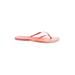 TKEES Flip Flops: Orange Shoes - Women's Size 6