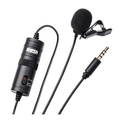 BOYA BY-M1 Omnidirectional Lavalier Microphone (Black) BY-M1