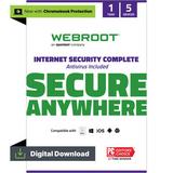 Webroot Internet Security Complete (5 Users, 1 Year) 1000063038