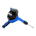 Plumbing N Parts 0.25 in. x 300 in. Blue Stainless Steel-Plastic Drain Auger & Drill PNP-38810 Stainless Steel in Gray | Wayfair