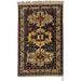 84 x 48 x 0.5 in Rug - Tufenkian Seychour II One-of-a-Kind 4'8" x 7'7" Area Rug in Midnight Blue/Taupe/Gold/Red | 84 H x 48 W x 0.5 D in | Wayfair