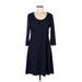 Karen Kane Casual Dress: Blue Dresses - Women's Size Medium