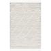 White 114 x 78 x 0.6 in Area Rug - Dakota Fields Chelsealynn White Area Rug Polyester/Cotton | 114 H x 78 W x 0.6 D in | Wayfair