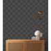 Soicher Marin Weaving Tracks 33' L x 20.5" W Wallpaper Roll in Black | 20.5 W in | Wayfair WHC22143-2