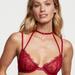 Women's Victoria's Secret Midnight Affair Embroidery Low-Cut Demi Bra