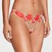 Women's Victoria's Secret Floral Embroidery Thong Panty