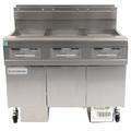 Frymaster FPGL330CA OCF30 Commercial Gas Fryer - (3) 30 lb Vats, Floor Model, Liquid Propane, (3) 30-lbs. Vats, LP, Stainless Steel, Gas Type: LP