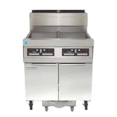 Frymaster SCFHD260G Decathlon Commercial Gas Fryer - (2) 80 lb Vats, Floor Model, Natural Gas, Thermatron Controls and Filtration System, Stainless Steel, Gas Type: NG