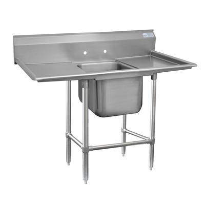 Advance Tabco 94-1-24-18RL 54" 1 Compartment Sink w/ 16"L x 20"W Bowl, 14" Deep, Stainless Steel