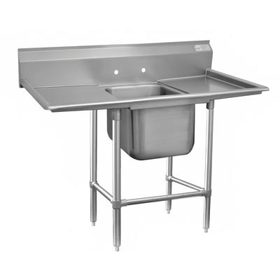 Advance Tabco 94-21-20-18RL 58" 1 Compartment Sink w/ 20"L x 20"W Bowl, 14" Deep, Stainless Steel