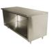 Advance Tabco EB-SS-308 96" Dish Cabinet w/ Open Base, 30"D, Stainless Steel