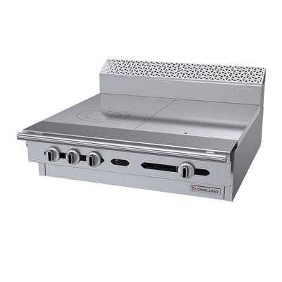 Garland C36-11M 36" Commercial Gas Range Top w/ (2) Hot Tops - Modular, Natural Gas, Stainless Steel, Gas Type: NG