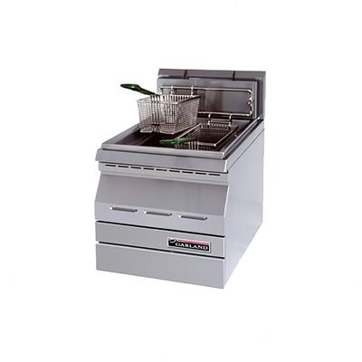 Garland GD-15F Countertop Commercial Gas Fryer - (1) 15-lb Vat, Natural Gas, Stainless Steel, Gas Type: NG