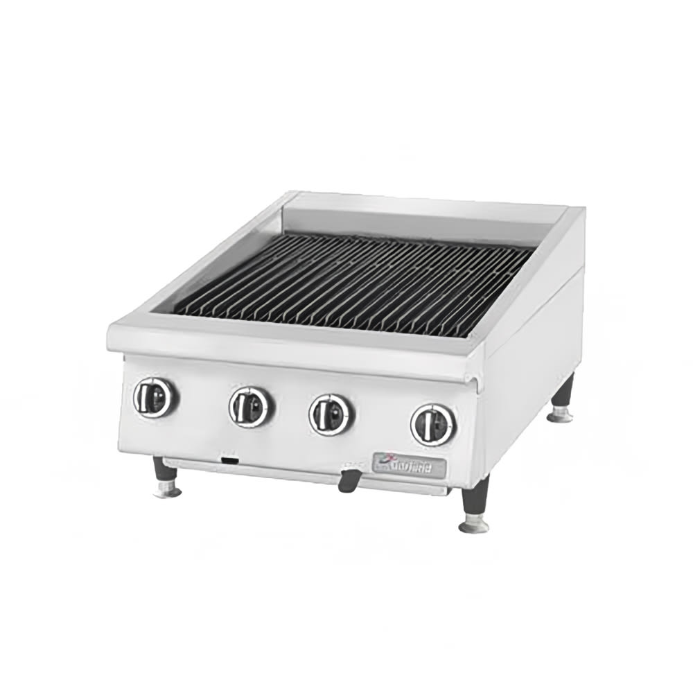 Garland GTBG60-AR60 LP 60" Gas Charbroiler w/ Cast Iron Grates, Liquid Propane, Stainless Steel, Gas Type: LP
