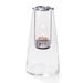 Hollowick 1608C Lighthouse Lamp w/ Hanging Tealight Holder, 4x8 1/4", Hand Blown Glass, Clear