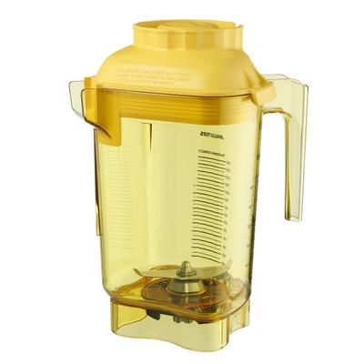 Vitamix Commercial 58989 48 oz Advance Complete Blender Container - Tritan, Yellow, Yellow Tritan, Lid & Blade Included