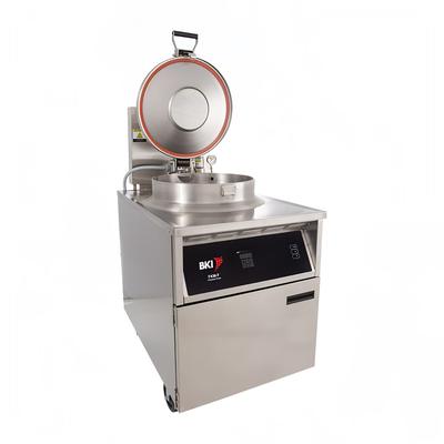 BKI FKM-F 208 75 lb Electric Pressure Chicken Fryer - 280v/3ph, Stainless Steel, Gas Type: Electric