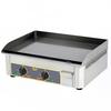 Equipex PSS-600 24" Electric Commercial Griddle w/ Thermostatic Controls - 1" Steel Plate, 208-240v/1ph, Two Zones, Stainless Steel