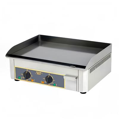 Equipex PSS-600/1 24" Electric Commercial Griddle w/ Thermostatic Controls - 1" Steel Plate, 120v, Stainless Steel