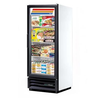 True GDM-12F-HC~TSL01 WHT 24 7/8" 1 Section Display Freezer w/ Swing Door - Bottom Mount Compressor, White, 115v | True Refrigeration