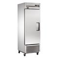 True T-23F-HC 27" 1 Section Reach In Freezer, (1) Left Hinge Solid Door, 115v, 3 Adjustable Shelves, Silver | True Refrigeration