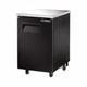 True TBB-1-HC 23 1/2" Bar Refrigerator - 1 Swinging Solid Door, Black, 115v | True Refrigeration