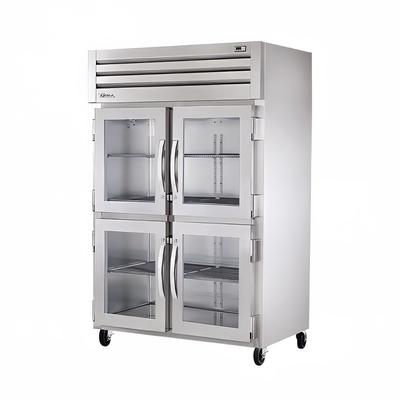 True STR2H-4HG Full Height Insulated Mobile Heated Cabinet w/ 6 Pan Capacity, 208-240v, Stainless Steel | True Refrigeration