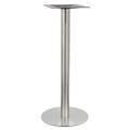 Art Marble SS14-23H 40 3/4" Round Base - Indoor/Outdoor, Bar Height, Stainless, Silver