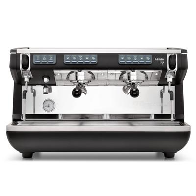 Nuova Simonelli APPIALIFE2GRVOLBLACK Automatic Volumetric Commercial Espresso Machine w/ 2 Groups & 11 liter Boiler - 220v/1ph, Black, 11-liter Boiler