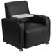 Flash Furniture BT-8217-BK-CS-GG Guest Chair w/ Tablet Arm - Black LeatherSoft Upholstery