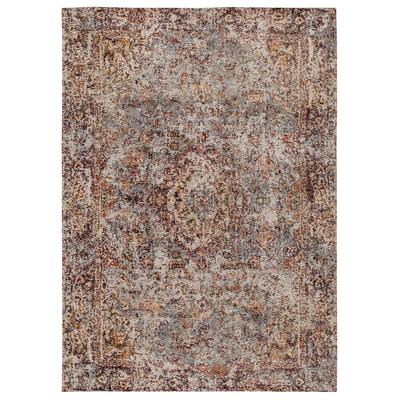 Flash Furniture RC-EG-2021-2-810-GG Rectangular Old English Style Area Rug - 8' x 10', Polyester, Red