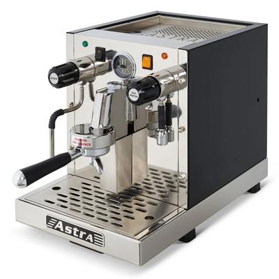 Astra GS022-1 Semi Automatic Commercial Espresso Machine w/ (1) Group, (1) Steam Valve, & (1) Hot Water Valve - 110v, Semi-Automatic, One Group Head, Stainless Steel