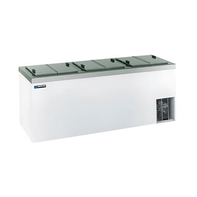 Master-Bilt DC-12D 84 5/8" Stand Alone Ice Cream Dipping Cabinet w/ 33 Tub Capacity - White, 115v