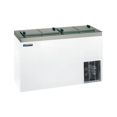 Master-Bilt DC-4S 54" Stand Alone Ice Cream Dipping Cabinet w/ 10 Tub Capacity - White, 115v